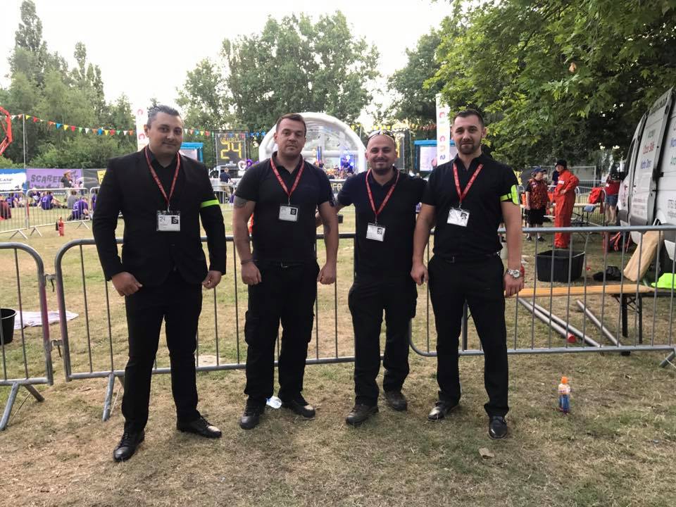 Action K9 team together on site
